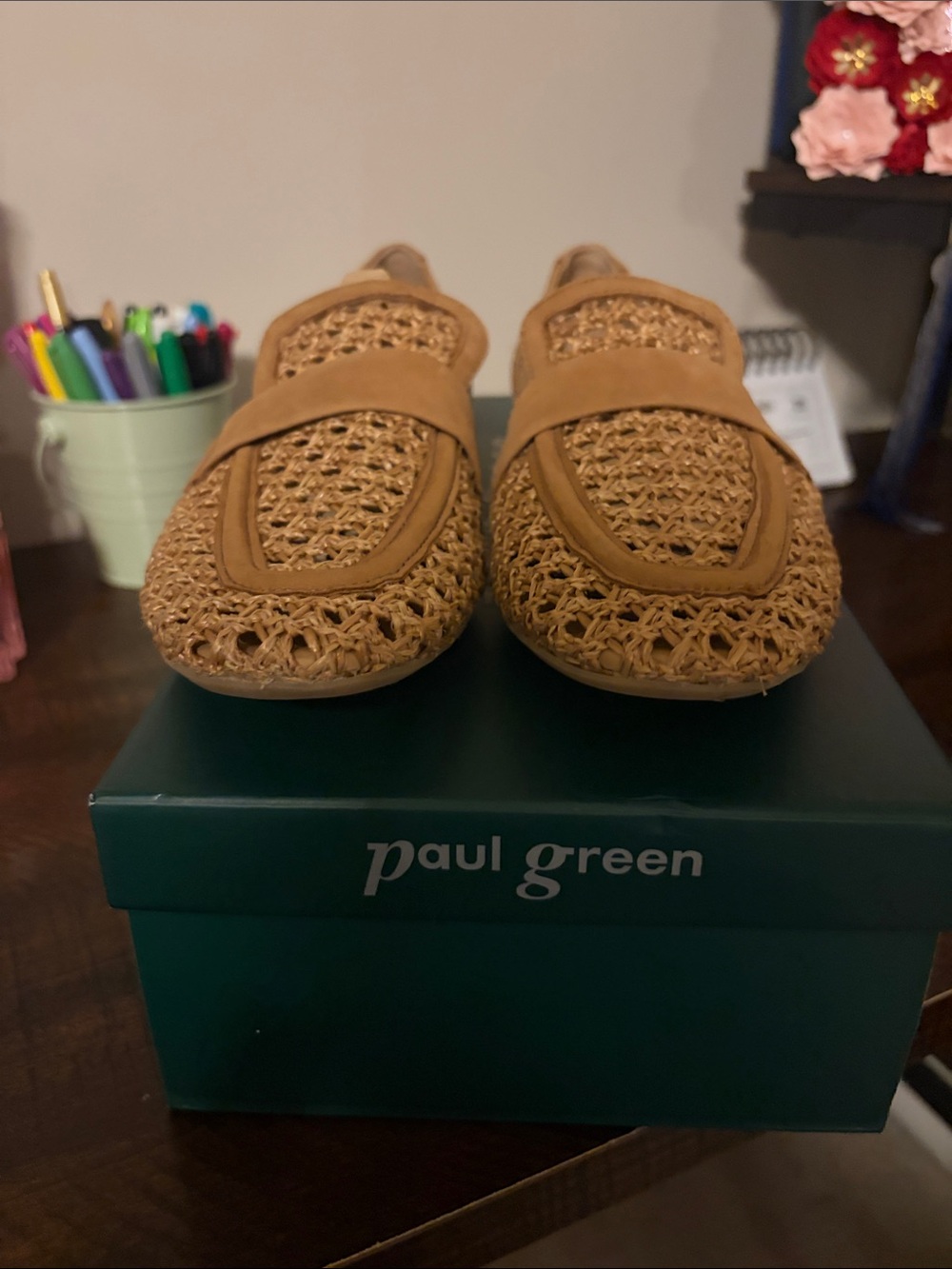 Paul Green Woven Delta Loafer - Picture 2 of 8